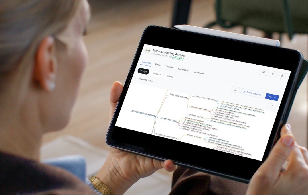 Plataforma de Aulas na Hotmart